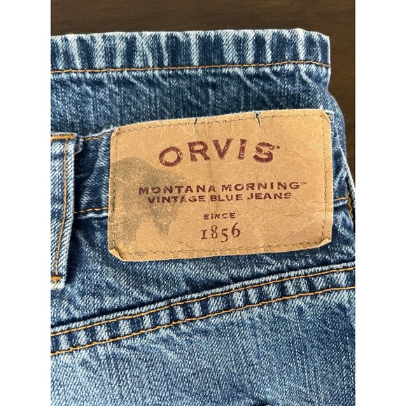 Men’s Orvis Jeans, 40/30, Vintage Blue Jeans - Picture 6 of 9
